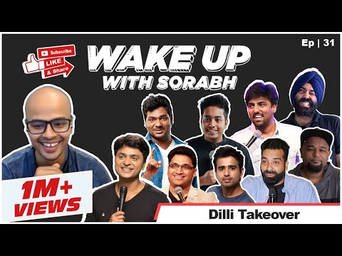 DILLI TAKE OVER: Zakir Khan, Vipul Goyal, Bassi, Aakash Gupta, Pratyush Chaubey, Vikramjit Singh Etc