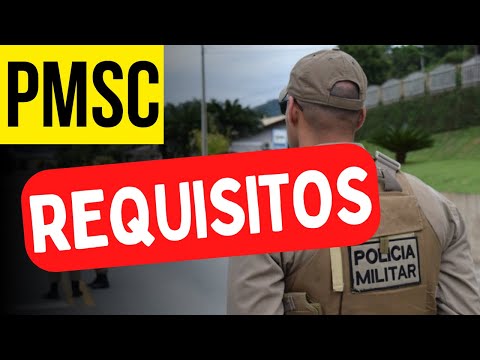 Concurso PM SC: Quais os requisitos para soldado da PMSC