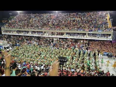 Bateria da Grande Rio 2020 - Último módulo de jurados (cabine dupla)