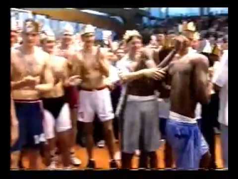 1997/1998 Albacomp 1. arany (összefoglaló, ünneplés)