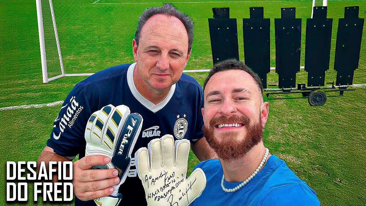 ROGÉRIO CENI NO ÚLTIMO DESAFIO DO FRED! Cobranças de Falta ABSURDAS