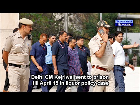 Delhi CM Kejriwal sent to prison till April 15 in liquor policy case