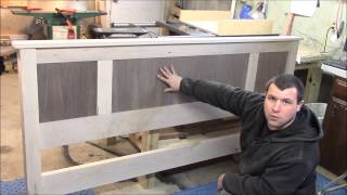 King Size  Platform Bed Headboard preview