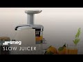 Smeg SJF01CRUK Retro Style Slow Juicer - Cream