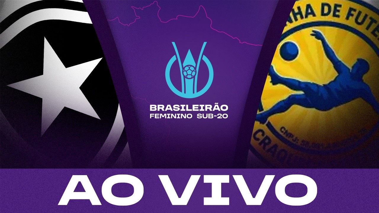 AO VIVO: Botafogo recebe Craques do Futuro-AC para confirmar vaga nas quartas do Brasileiro Feminino Sub-20