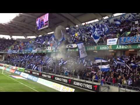 IFK Göteborg - Malmö FF ( inmarschen )