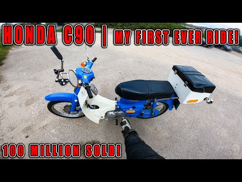 1981 Honda C90! My First Ever Ride!