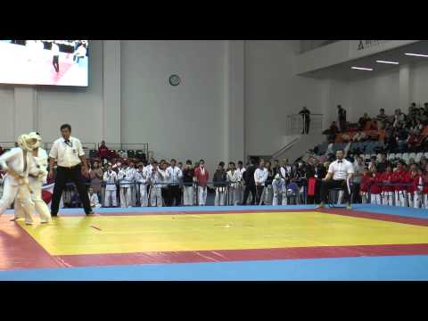 KWU-2014. Final - Rintaro Imoto vs. Popov Gennadiy (Boys 12-13 years -50 kg)