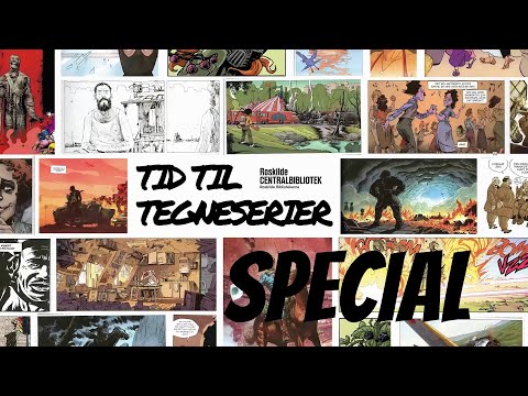 Tid Til Tegneserier besøger Lars og Lea fra forlaget E-voke.