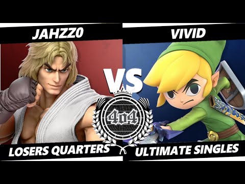 4o4 Smash Monthly 21 - InC| Jahzz0 (Ken) vs YMHB| Vivid (Toon Link) - Losers Quarter-Final