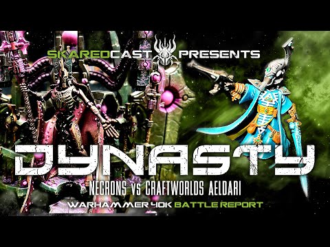 Craftworld Eldar vs Necrons - Warhammer40k - 2000points - Battle Report