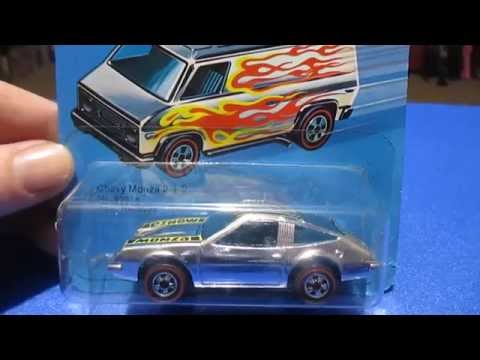 Hot Wheels Super Chromes Chevy Monza 2+2 redline 1976