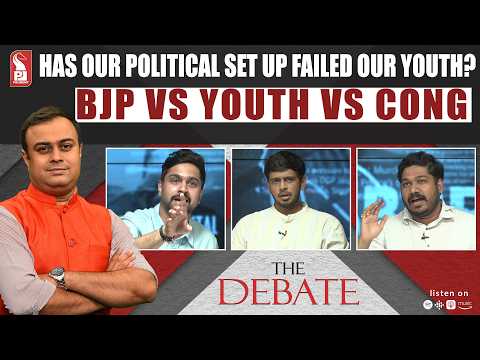 Has our Political Set Up failed our Youth? | BJP vs Cong vs Youth| The Debate | 220726