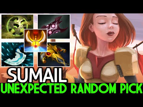 SUMAIL [Legion Commander] Unexpected Random Pick Destroy Mid Lane Dota 2