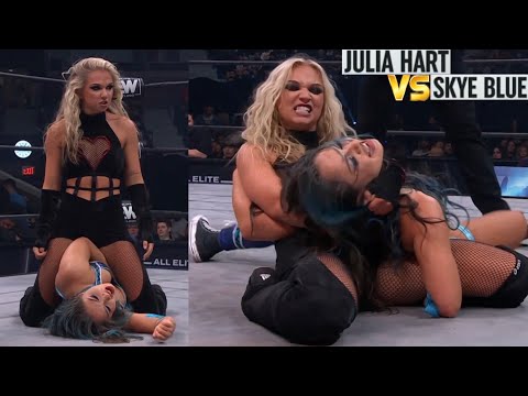 Julia Hart 🖤 vs. Skye Blue - AEW Rampage Grand Slam (9/22/23)