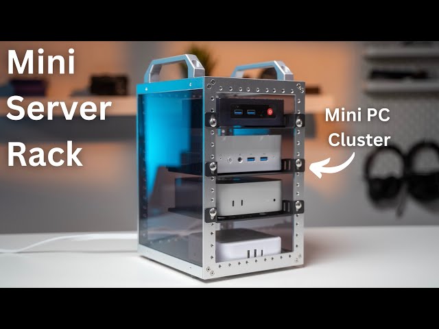 Vídeo relacionado con GeeekPi DeskPi RackMate TT Mini gabinete de servidor para mini PC, red, servidores, audio y equipo de video