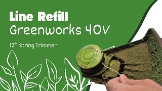 Line Refill for Greenworks String Trimmer