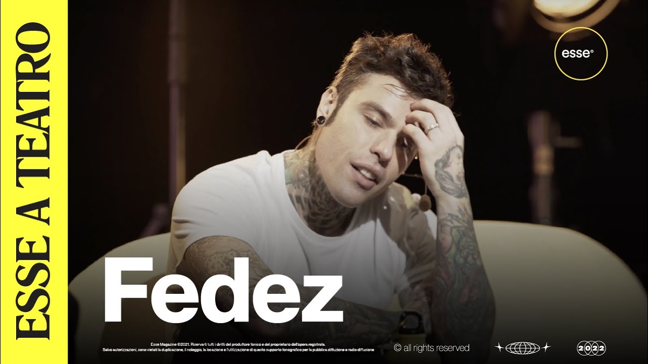 Fedez racconta ''Disumano'' a teatro | ESSE
