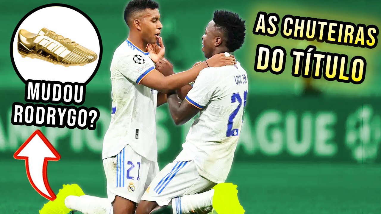 TODAS as CHUTEIRAS do REAL MADRID | 11 jogadores e 11 chuteiras diferentes 😱