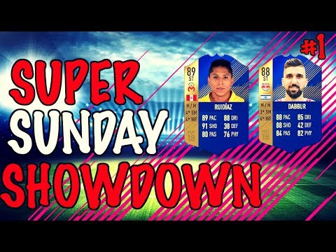 FIFA 18 - SUPER SUNDAY SHOWDOWN EP1 TOTS SBC
