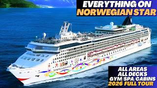 🚢 EVERYTHING on NORWEGIAN STAR | All Areas | Room| SPA | 2026 Full Tour | 25 YEAR OLD SHIP