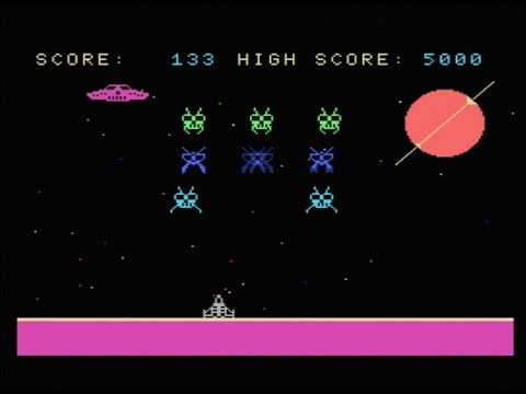 Electric Adventures, The Games - Space Invaders
