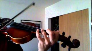 Lindsey Stirling - Spontaneous Me - Cover - Up Close Fingerings