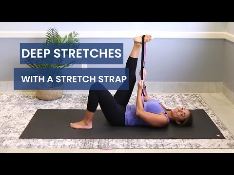 Deep Stretches with a Stretch Strap | FEEL GOOD!