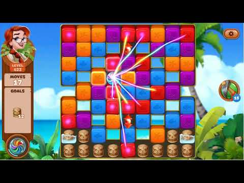 Lost Island Blast Adventure Level 423 - No Boosters