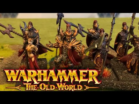 Warhammer the Old World Tournament Battle Report Old Hammer Round 3 Tomb Kings vs Dark Elves 1500