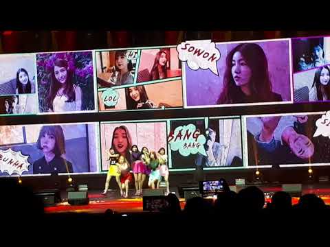 180826 Season of GFRIEND in MANILA concert - FALL IN LOVE & LOL (fancam)