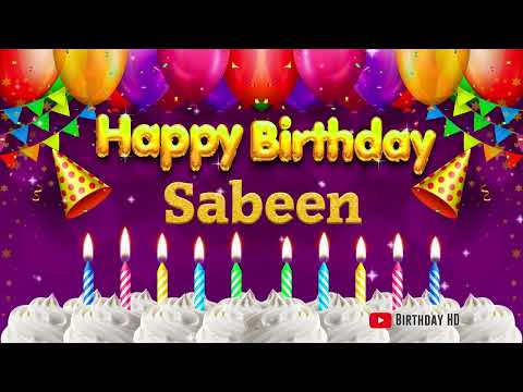 Sabeen Happy birthday To You - Happy Birthday song name Sabeen 🎁