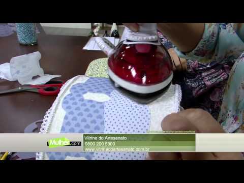 Mulher.com 07/04/2015 -  ISAMARA CUSTODIO ABAJUR COM HIPOPOTAMO REGUAS PT2