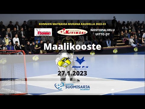Maalikooste Konnat - Blue Fox 27.1.2023