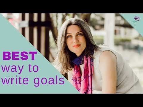 Write down your goals | How to write positive goals