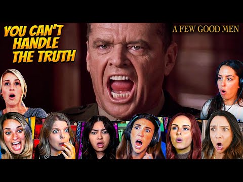 "You Can't Handle the Truth" Reactions! A Few Good Men (1992) Movie Reaction First Time Watching