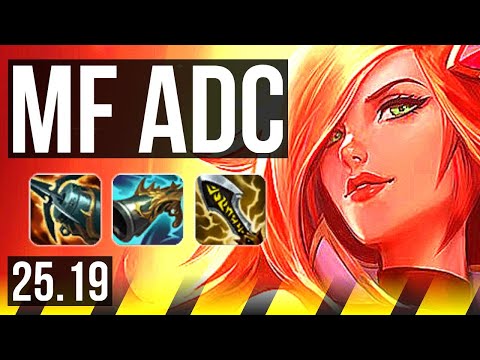 MISS FORTUNE & Rell vs JINX & Lulu (ADC) | Quadra, Legendary | KR Challenger | 25.19