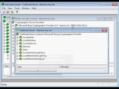 Edidev Esecurityconsole Utility