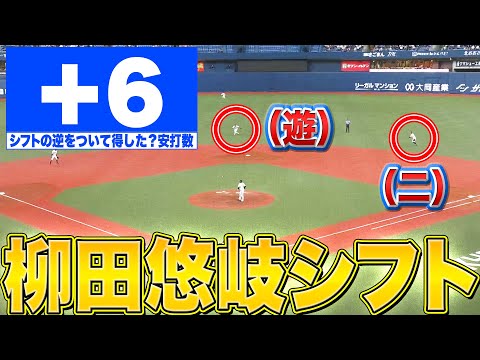 【+6】柳田悠岐『作戦裏目に…“ギータシフト失敗”まとめ』