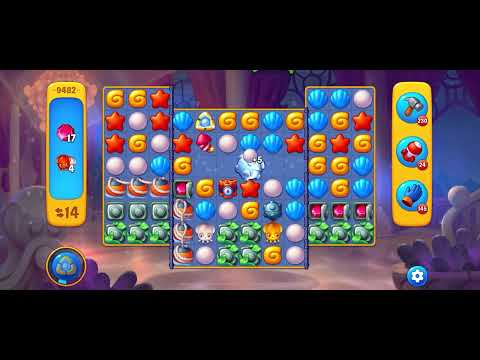 Fishdom level 9482 no boosters フィッシュダム ノーマル