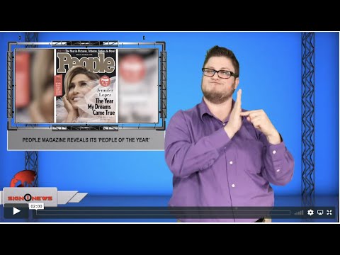 People Magazine reveals its 'People of the Year' (ASL - 12.5.19)