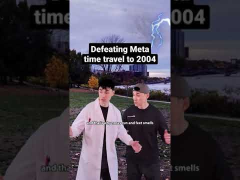 Time travel to 2004 to save earth from meta...