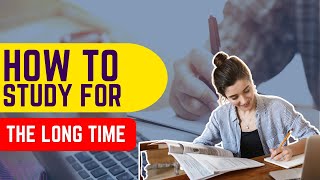 How to study for the long time | Nursing Officer Coaching | #norcet #aiims
