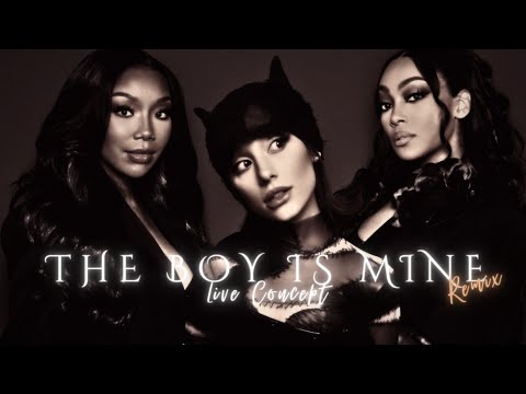 Ariana Grande, Brandy & Monica - the boy is mine (Remix) (Live Concept)