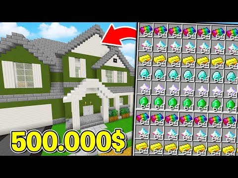Minecraft ITA - COSTRUIAMO UNA VILLA DA 500.000$!!