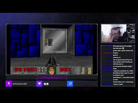 Doom 2: Hell on Earth NIGHTMARE! - 2P Coop 30nm WR 30:41 w/ JCD @ twitch.tv/JCD_fr