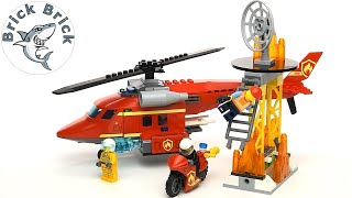 LEGO City 60281 Fire Rescue Helicopter - Speed Build Review