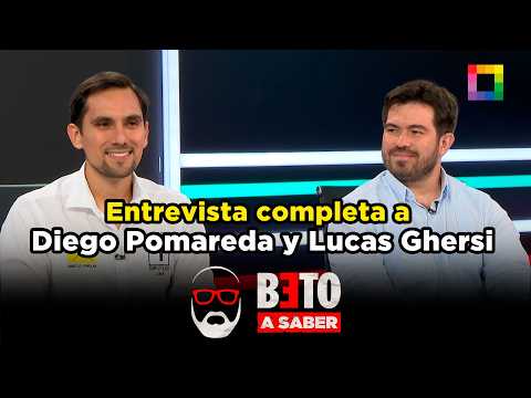 Beto a Saber - FEB 23 - 2/2 - ENTREVISTA COMPLETA A LUCAS GHERSI Y DIEGO POMAREDA | Willax