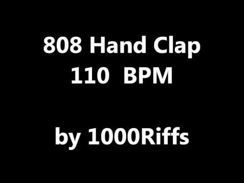 808 Hand Clap : 110 BPM - Beats Per Minute