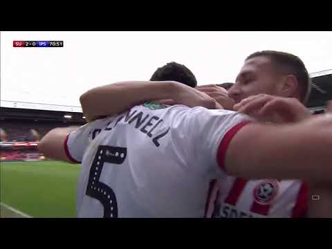 Blades 2-0 Ipswich - Jack O'Connell goal